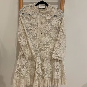 Gucci Lace Dress Fall Winter 2018